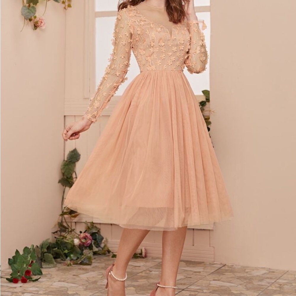 Floral Pink Women’s Dress